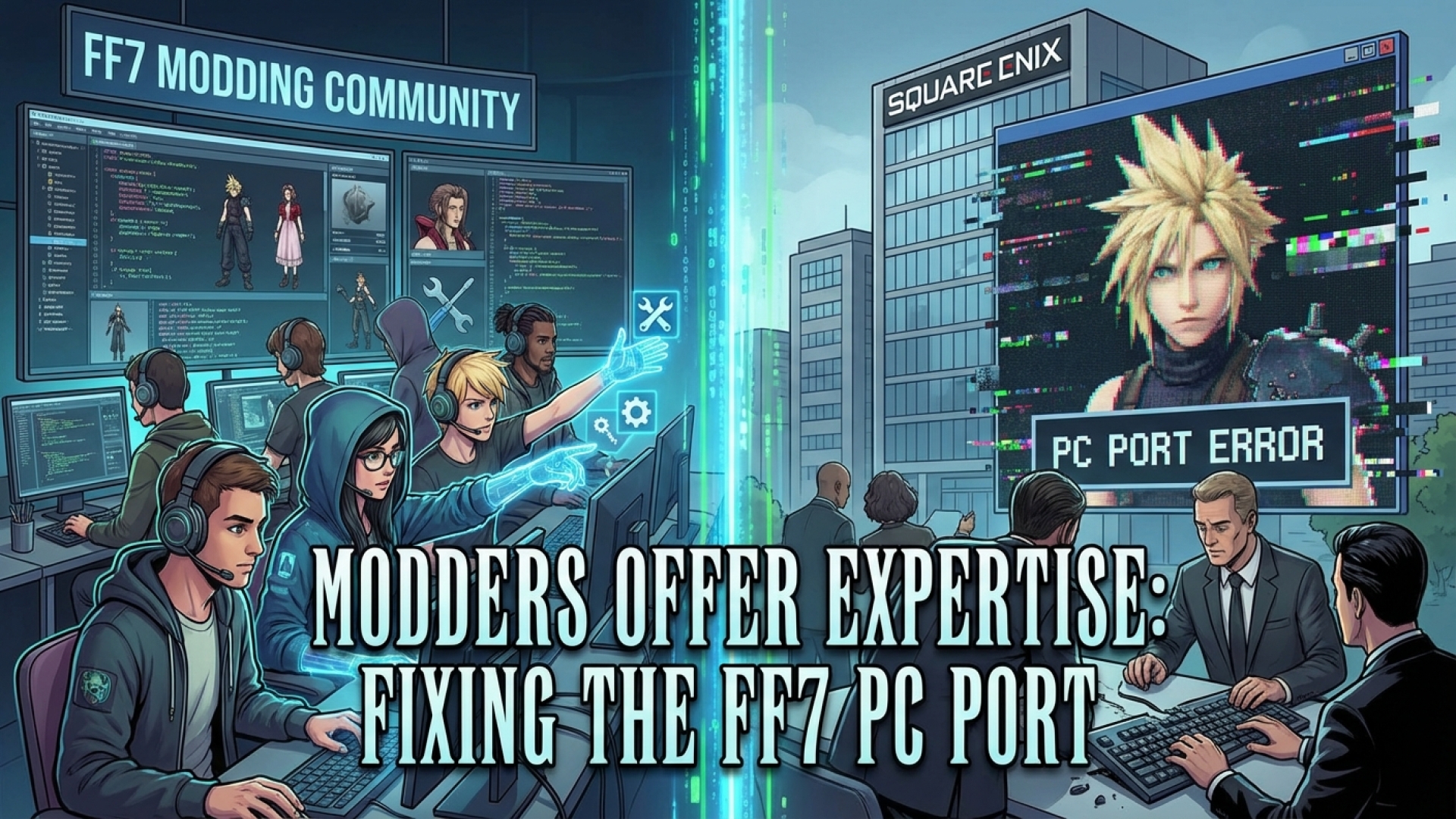 Final Fantasy 7 Modders Offer Expertise to Square Enix After Botched PC Port