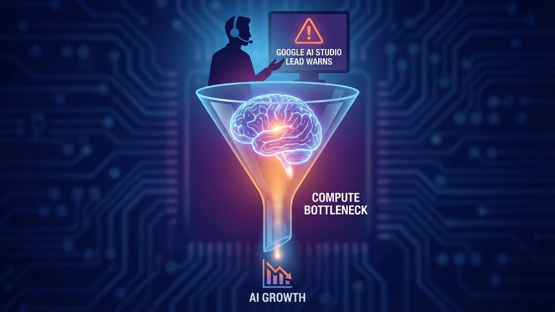 Google AI Studio Lead Warns of Rapidly Worsening Compute Bottleneck for AI Growth