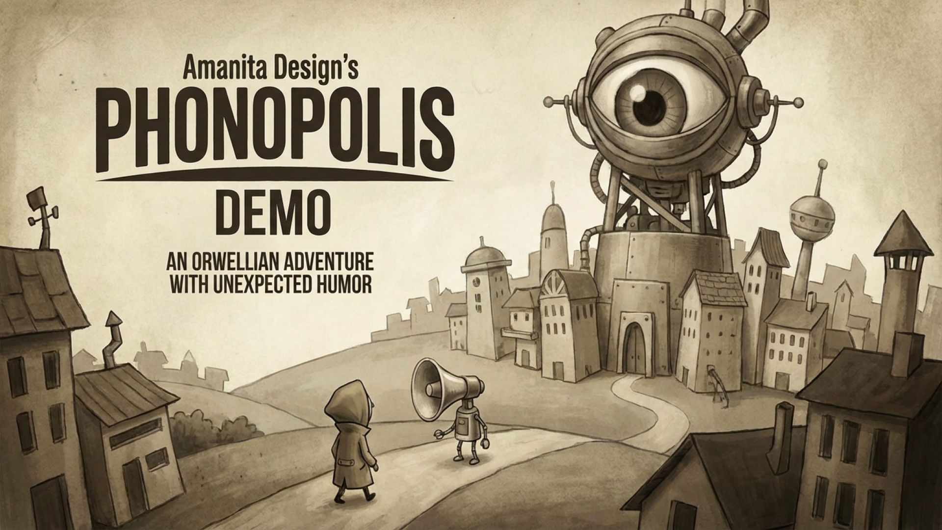 Amanita Design’s Phonopolis Demo: An Orwellian Adventure with Unexpected Humor