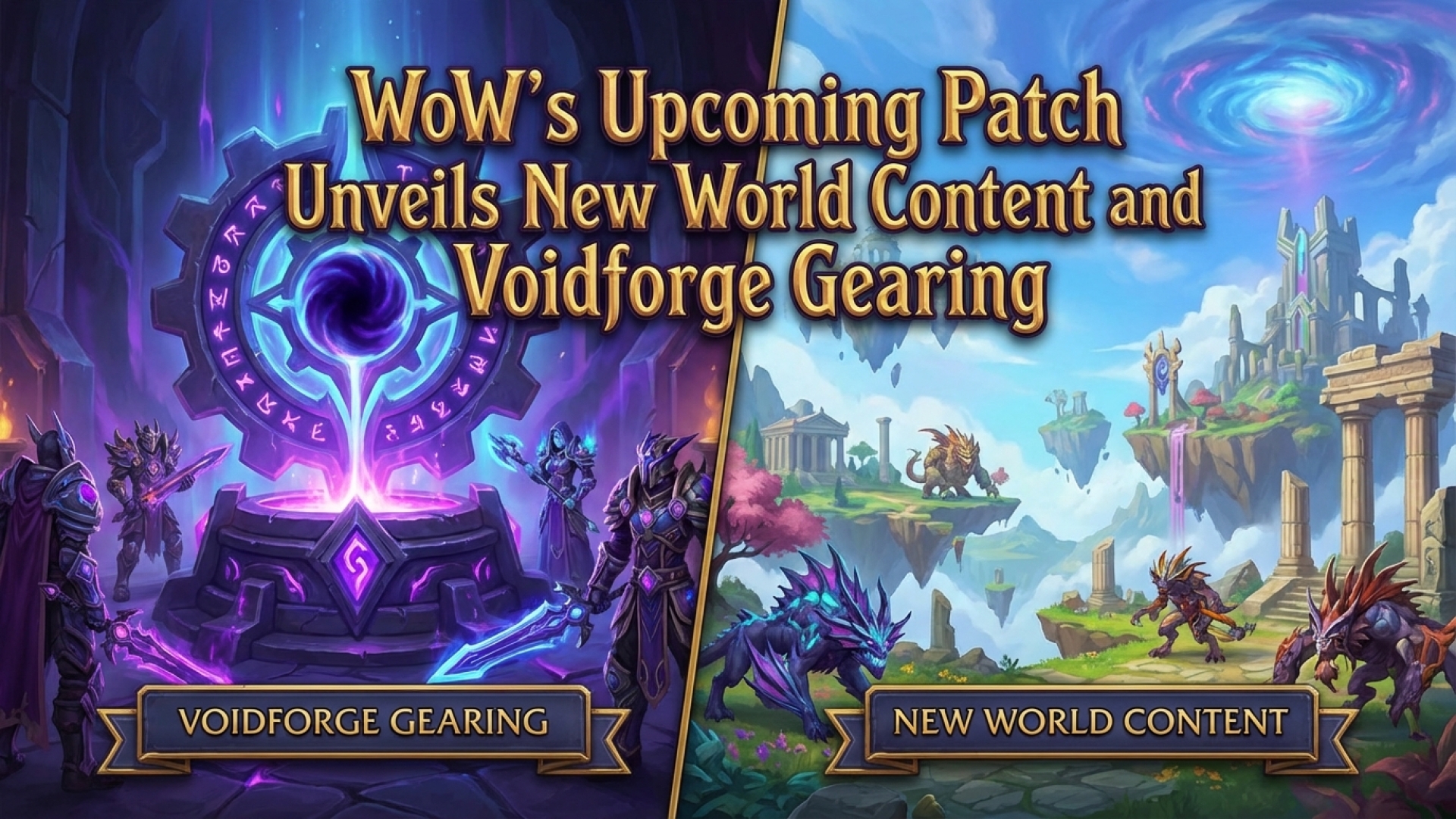 WoW’s Upcoming Patch Unveils New World Content and Voidforge Gearing