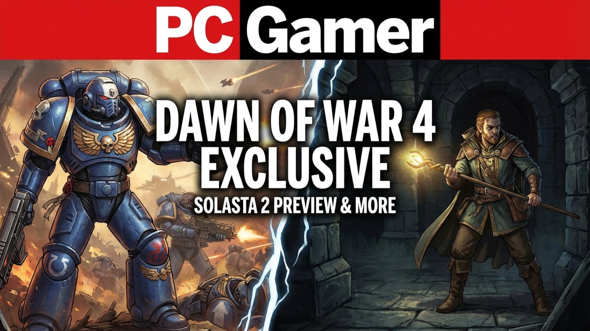 PC Gamer Magazine’s Latest Issue: Dawn of War 4 Exclusive, Solasta 2 Preview & More