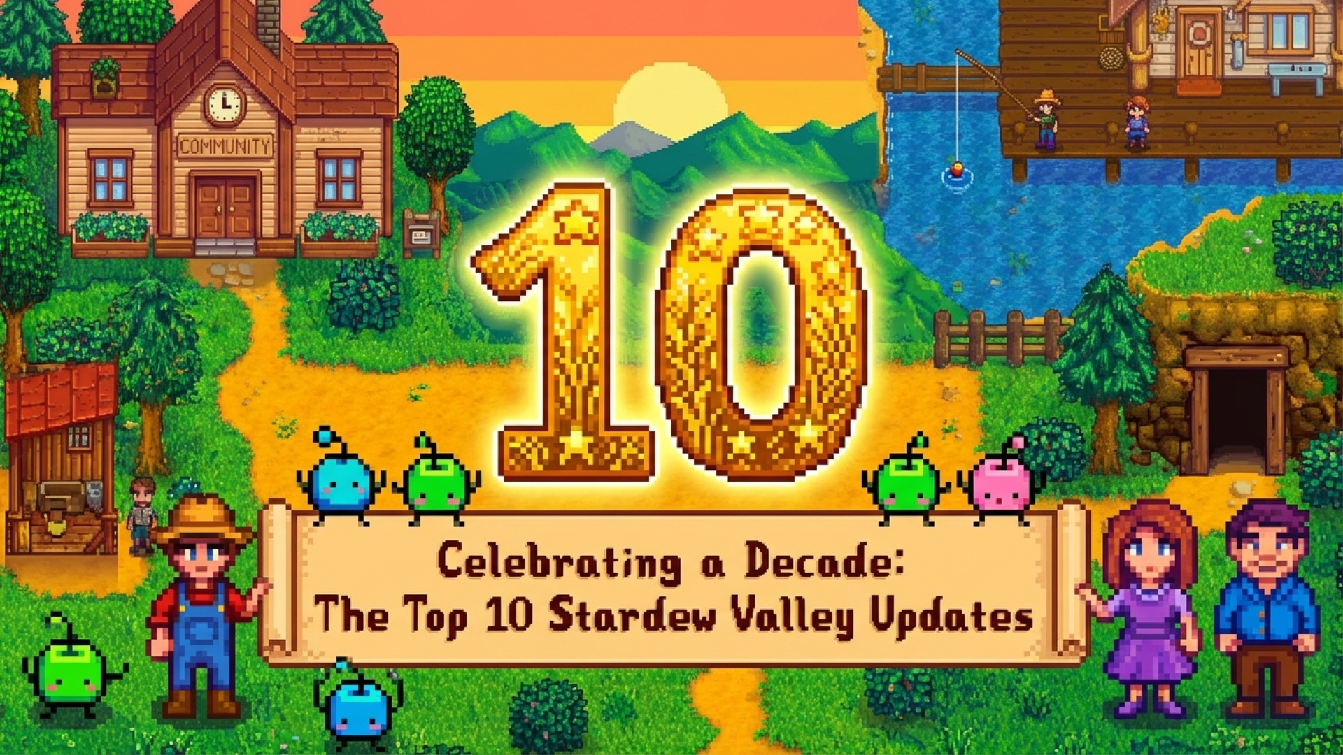 Celebrating a Decade: The Top 10 Stardew Valley Updates Over 10 Years
