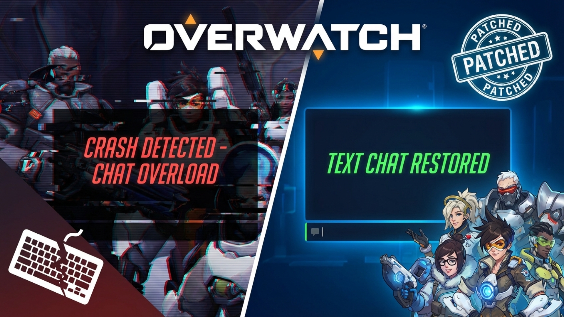 Overwatch’s Game-Crashing Chat Bug Patched, Text Chat Restored