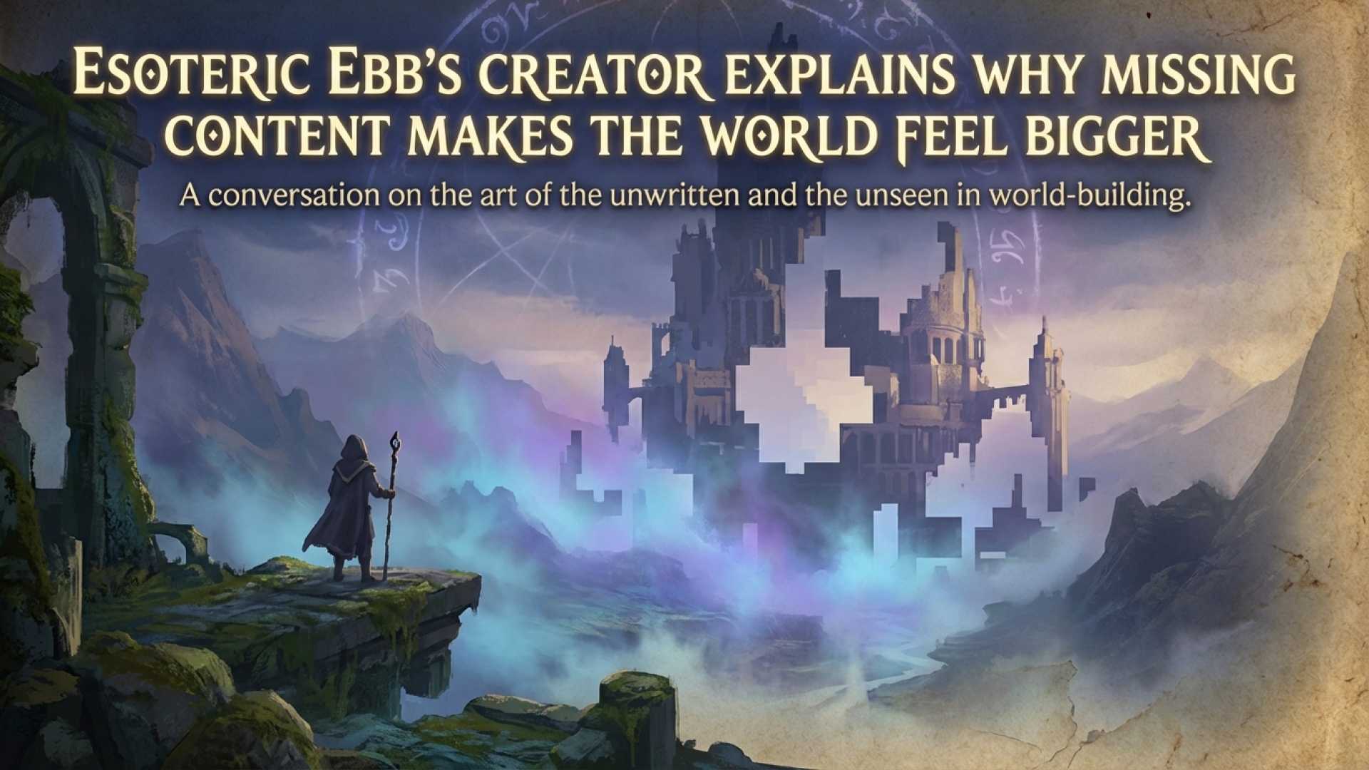 Esoteric Ebb’s Creator Explains Why Missing Content Makes the World Feel Bigger