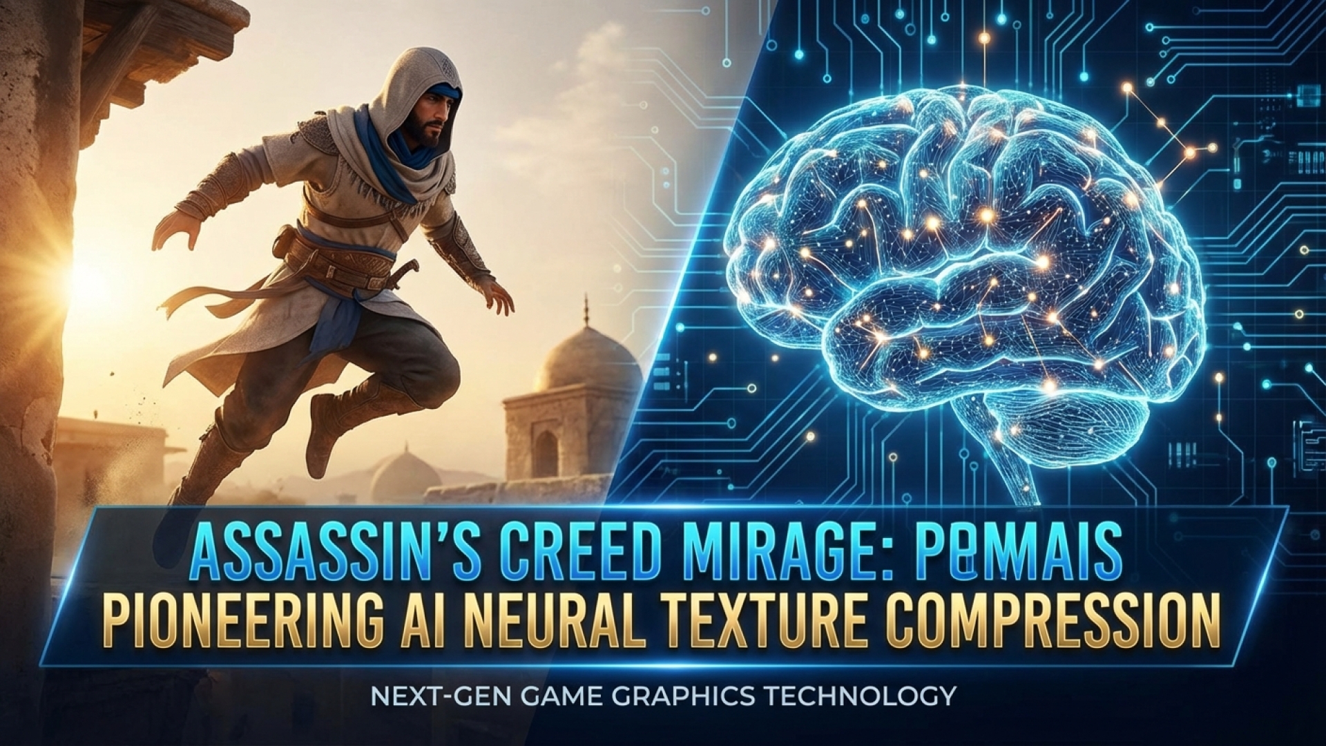 Assassin’s Creed Mirage: Pioneering AI Neural Texture Compression for Game Graphics