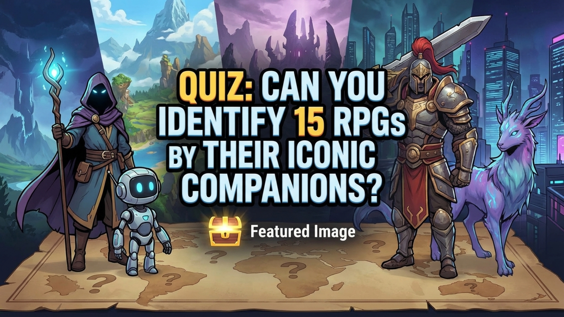 Quiz: Can You Identify 15 RPGs By Their Iconic Companions?