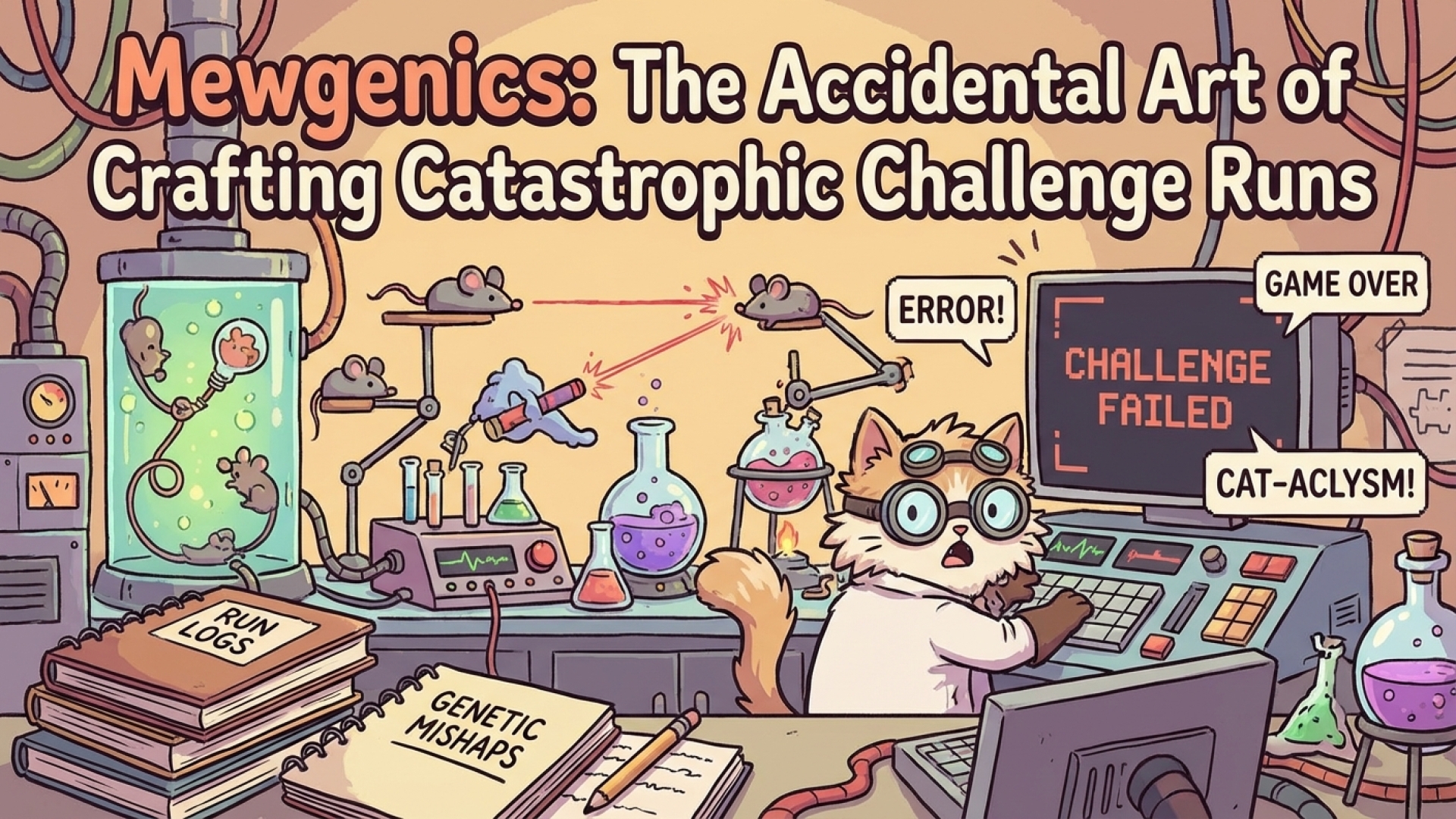 Mewgenics: The Accidental Art of Crafting Catastrophic Challenge Runs