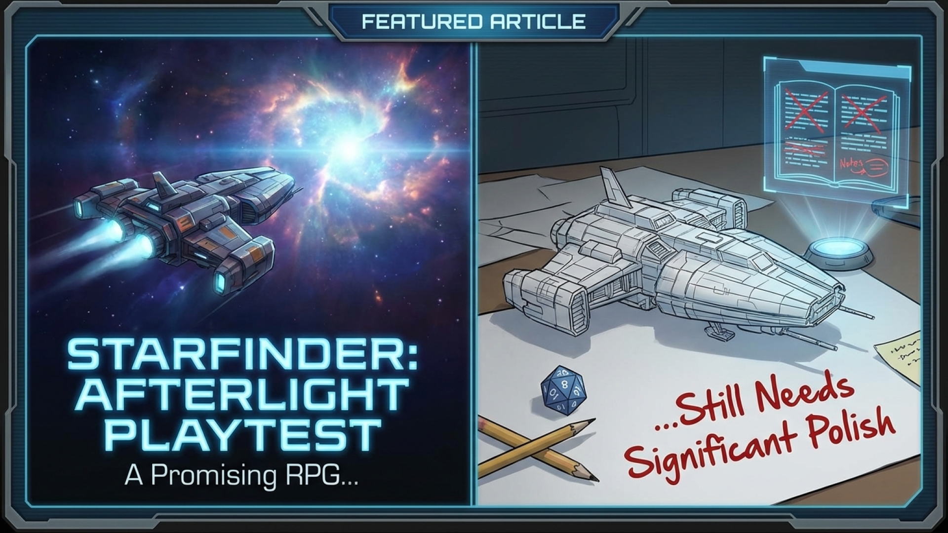 Starfinder: Afterlight Playtest: A Promising RPG Still Needs Significant Polish