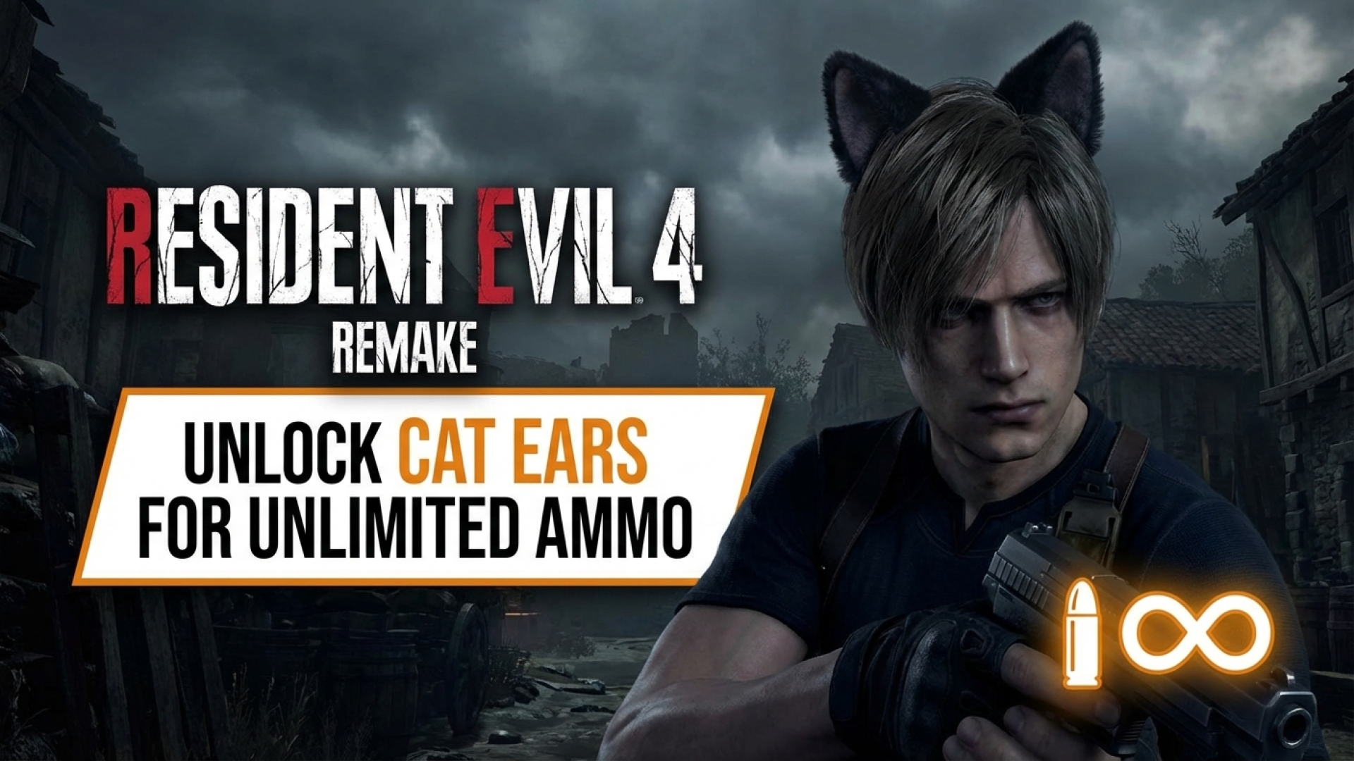 Resident Evil 4 Remake: How to Unlock Cat Ears for Unlimited Ammo