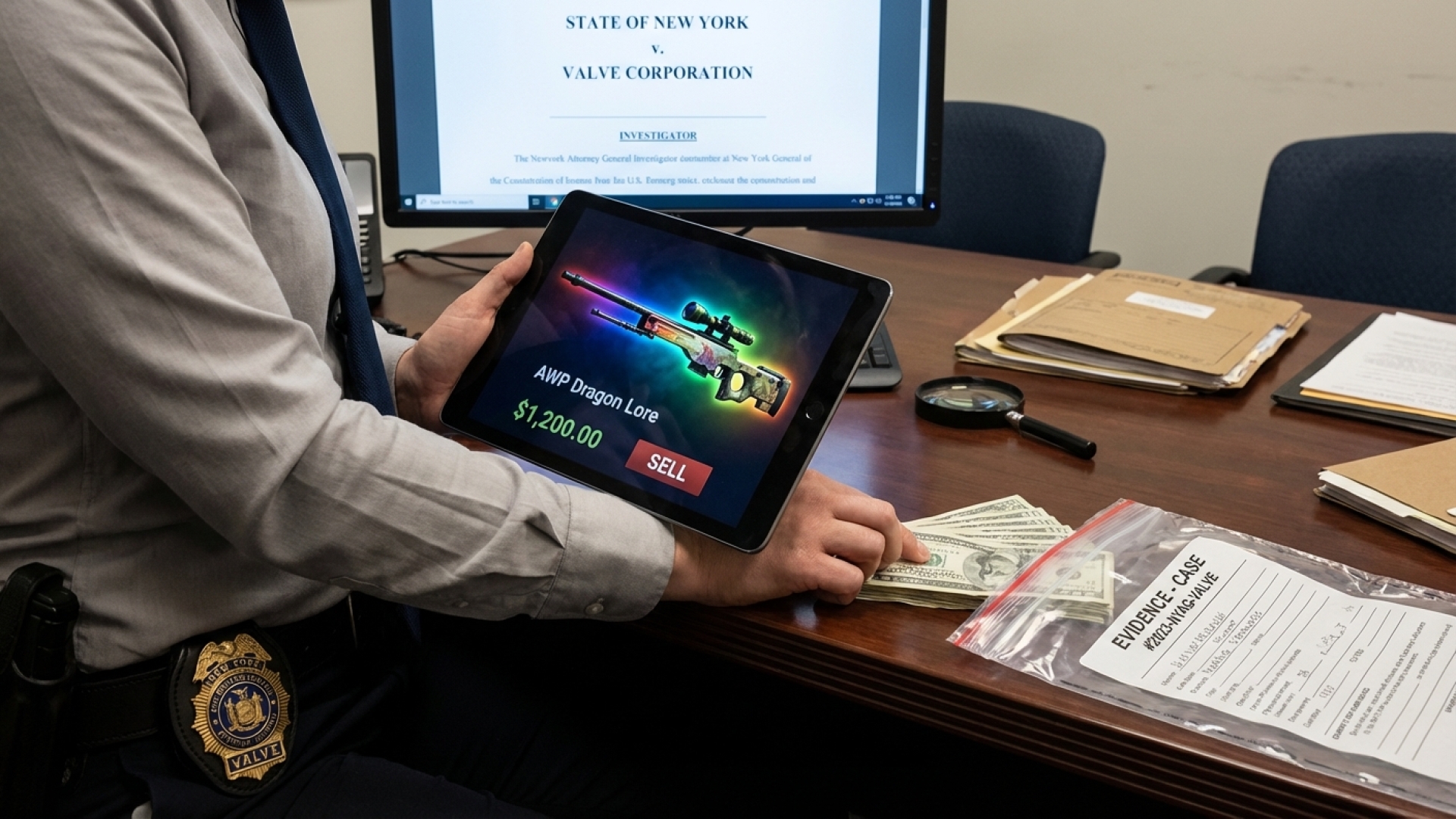 New York AG Investigator Converts Counter-Strike Skin to Cash as Evidence in Valve Lawsuit