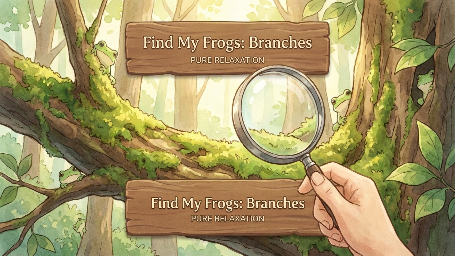 Find My Frogs: Branches Demo: Redefining Hidden Object Games with Pure Relaxation