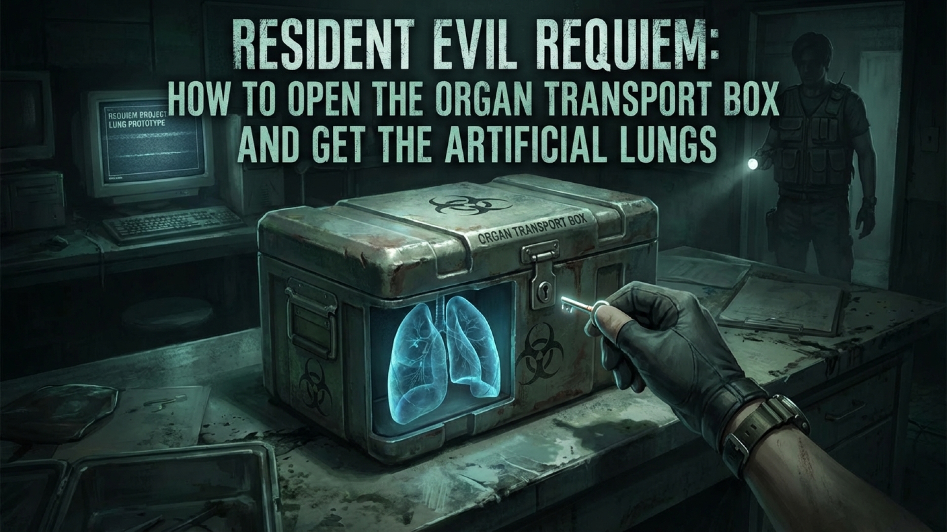 Resident Evil Requiem: How to Open the Organ Transport Box and Get the Artificial Lungs