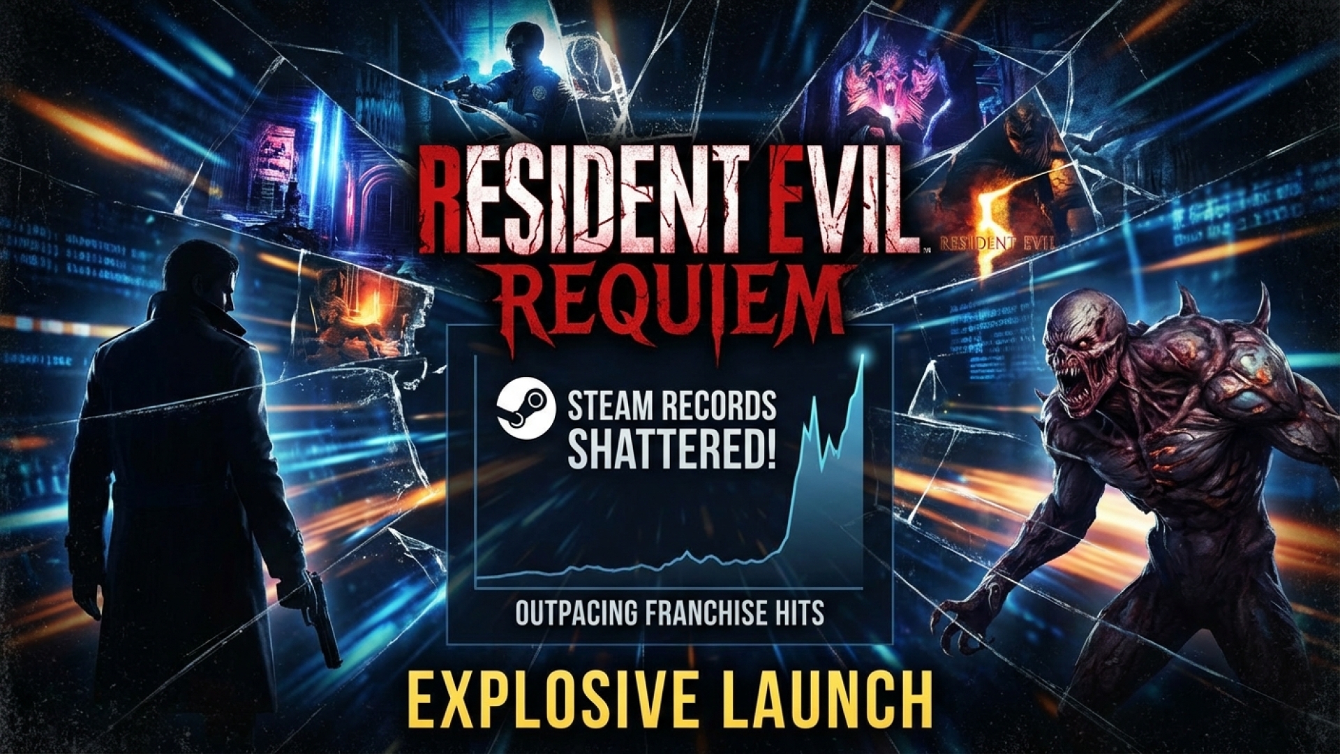 Resident Evil Requiem Shatters Steam Records with Explosive Launch, Outpacing Previous Franchise Hits