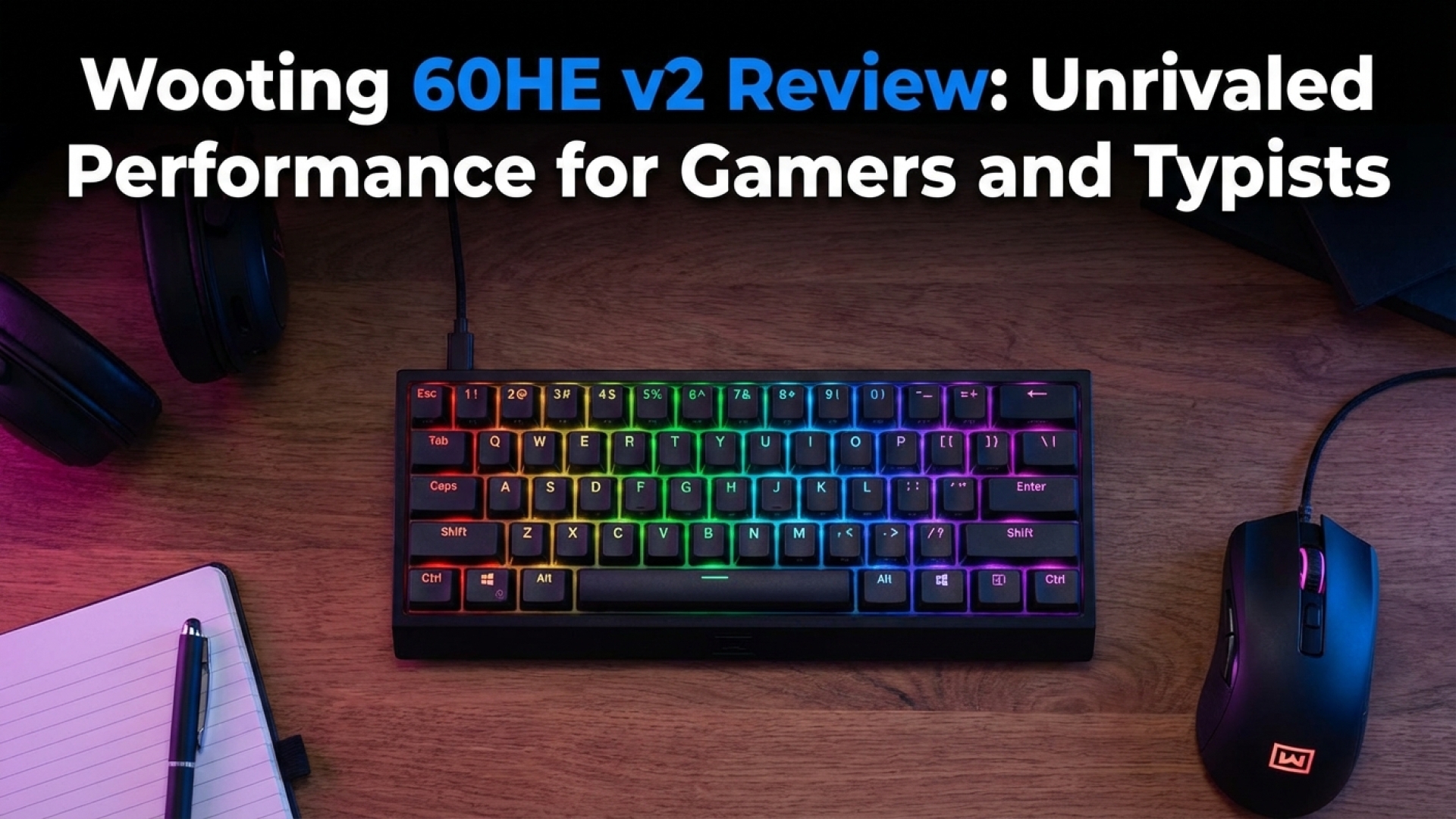 Wooting 60HE v2 Review: Unrivaled Performance for Gamers and Typists