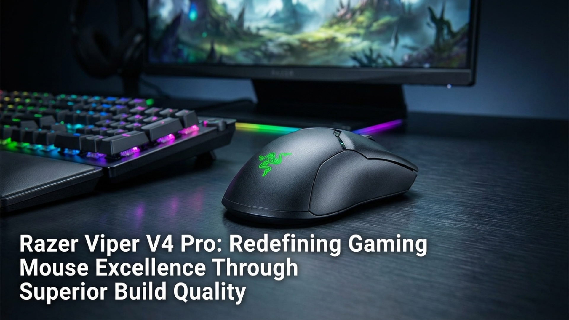 Razer Viper V4 Pro: Redefining Gaming Mouse Excellence Through Superior Build Quality