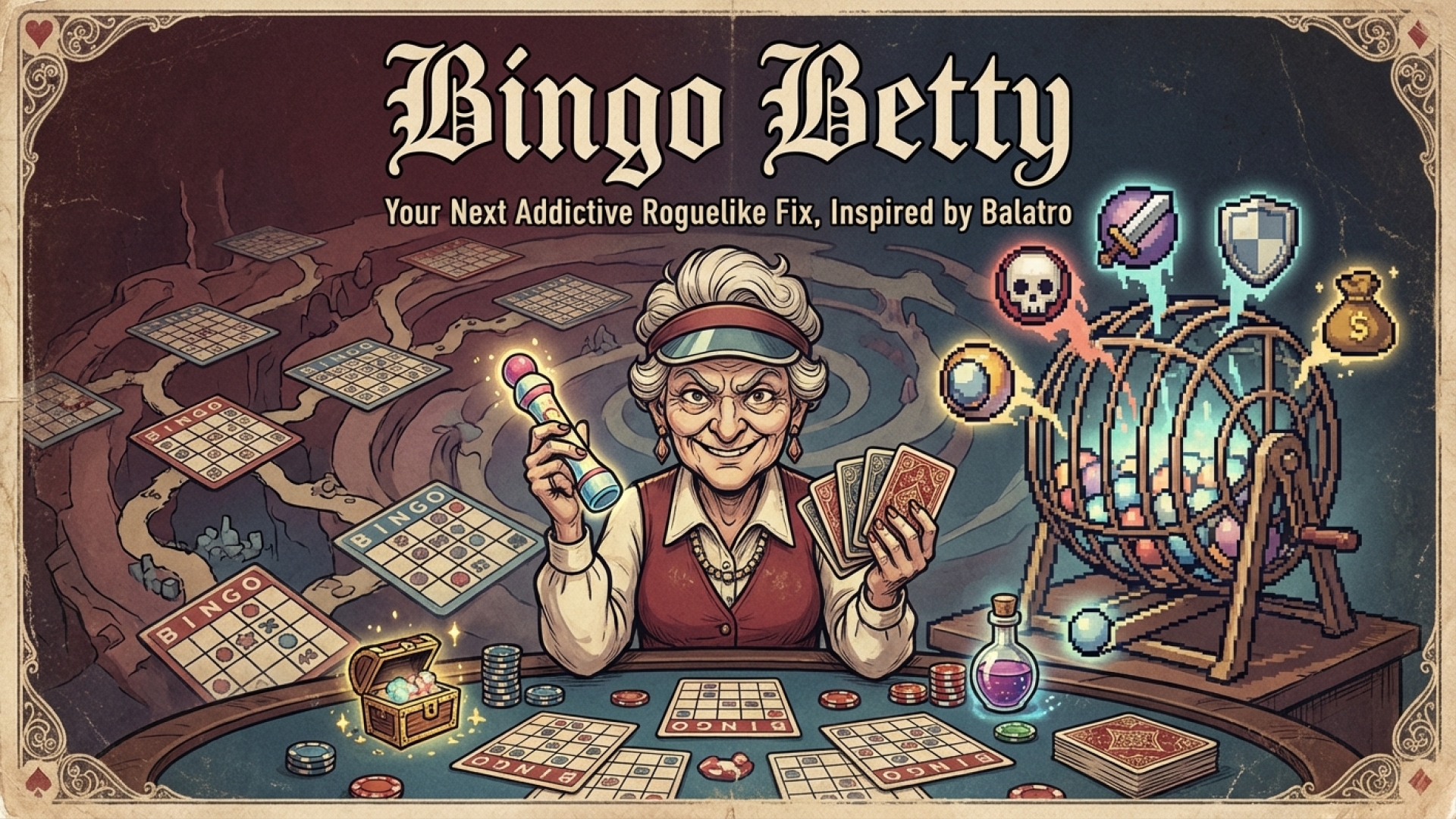 Bingo Betty: Your Next Addictive Roguelike Fix, Inspired by Balatro