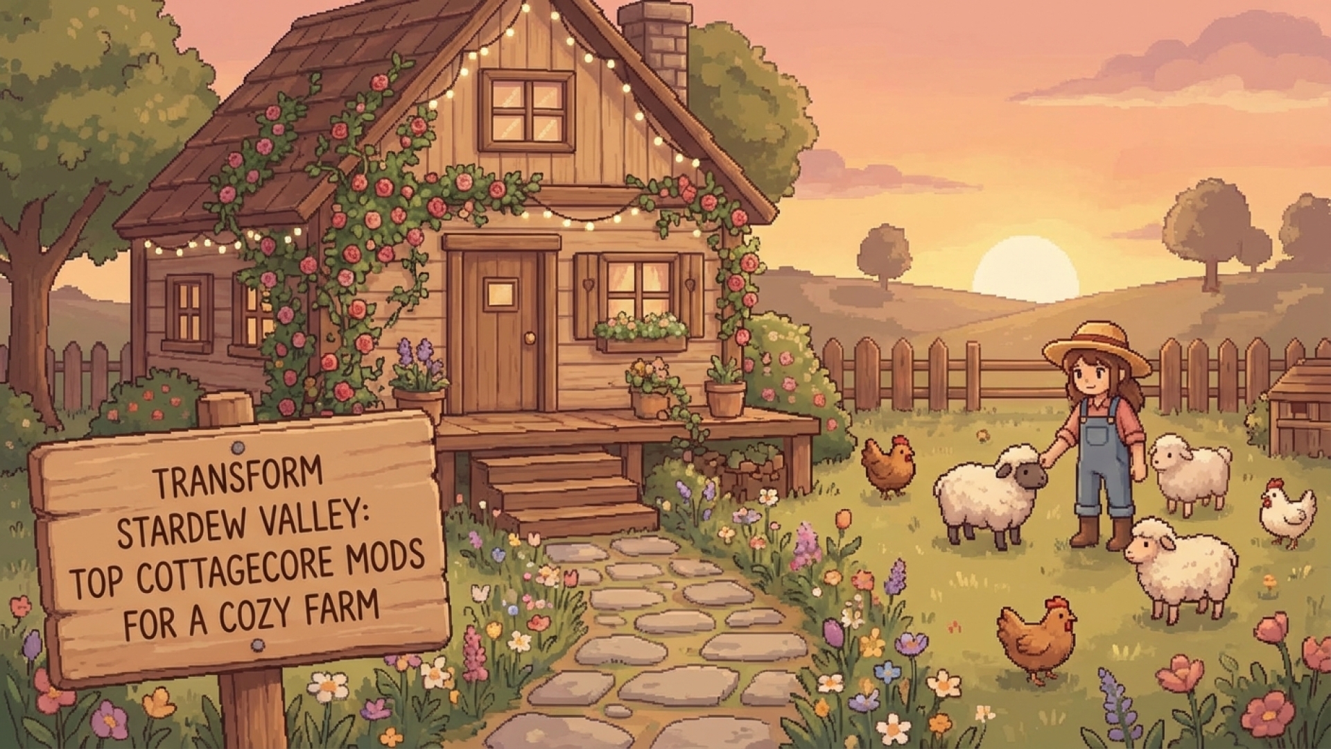 Transform Stardew Valley: Top Cottagecore Mods for a Cozy Farm