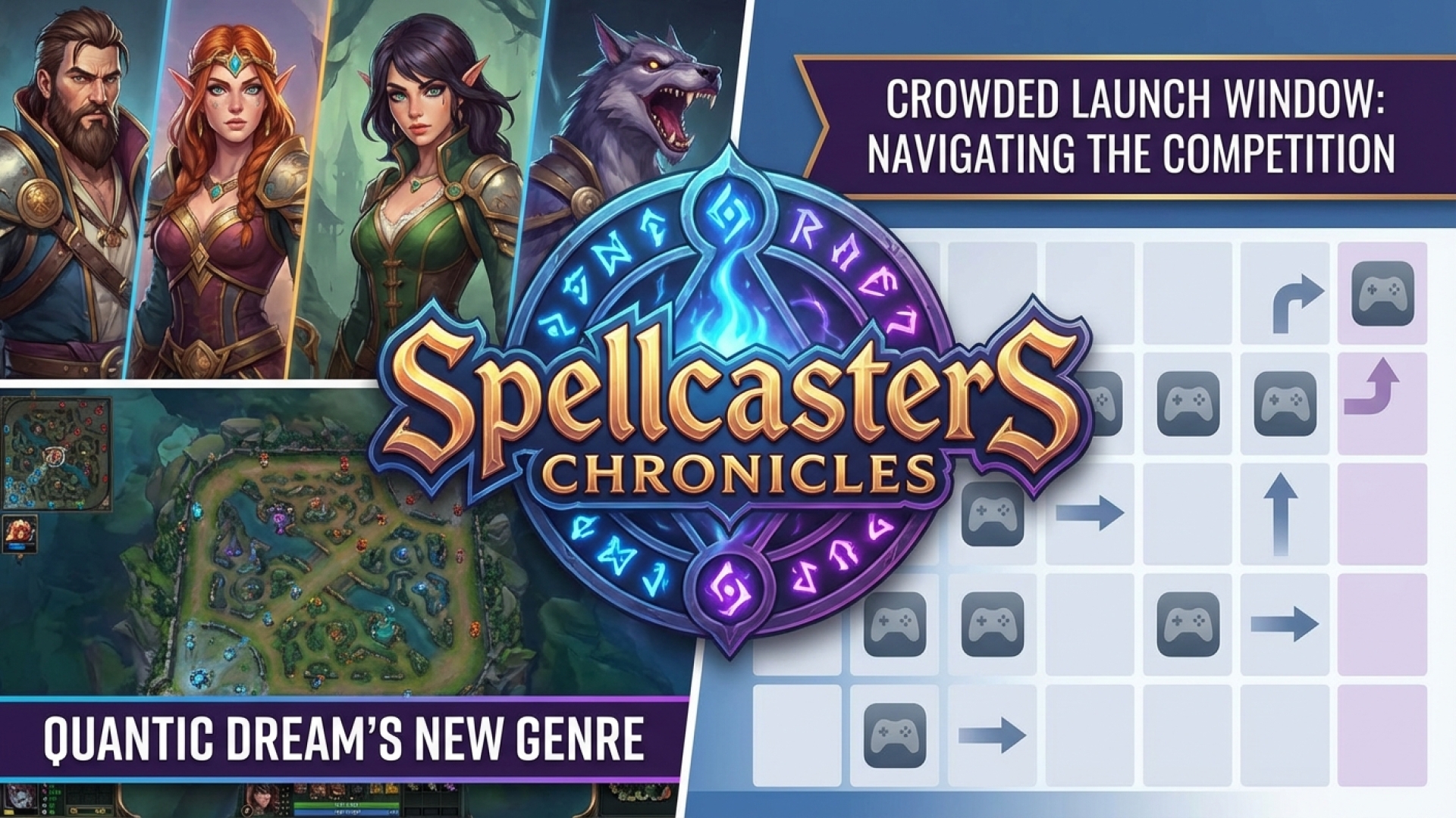 Quantic Dream’s Unexpected MOBA, Spellcasters Chronicles, Navigates a Crowded Launch Window