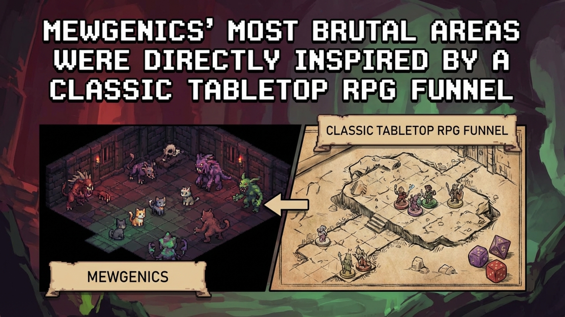 Mewgenics’ Most Brutal Areas Were Directly Inspired by a Classic Tabletop RPG Funnel