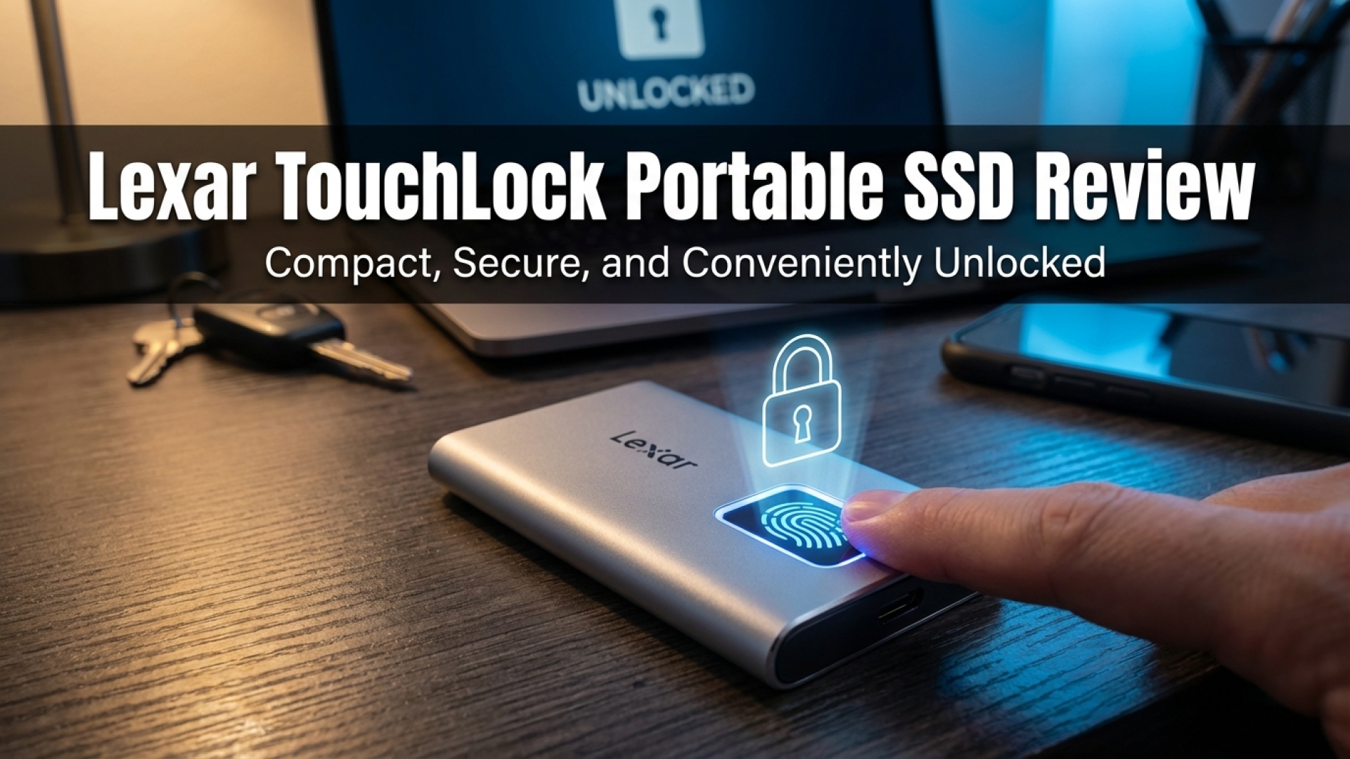 Lexar TouchLock Portable SSD Review: Compact, Secure, and Conveniently Unlocked