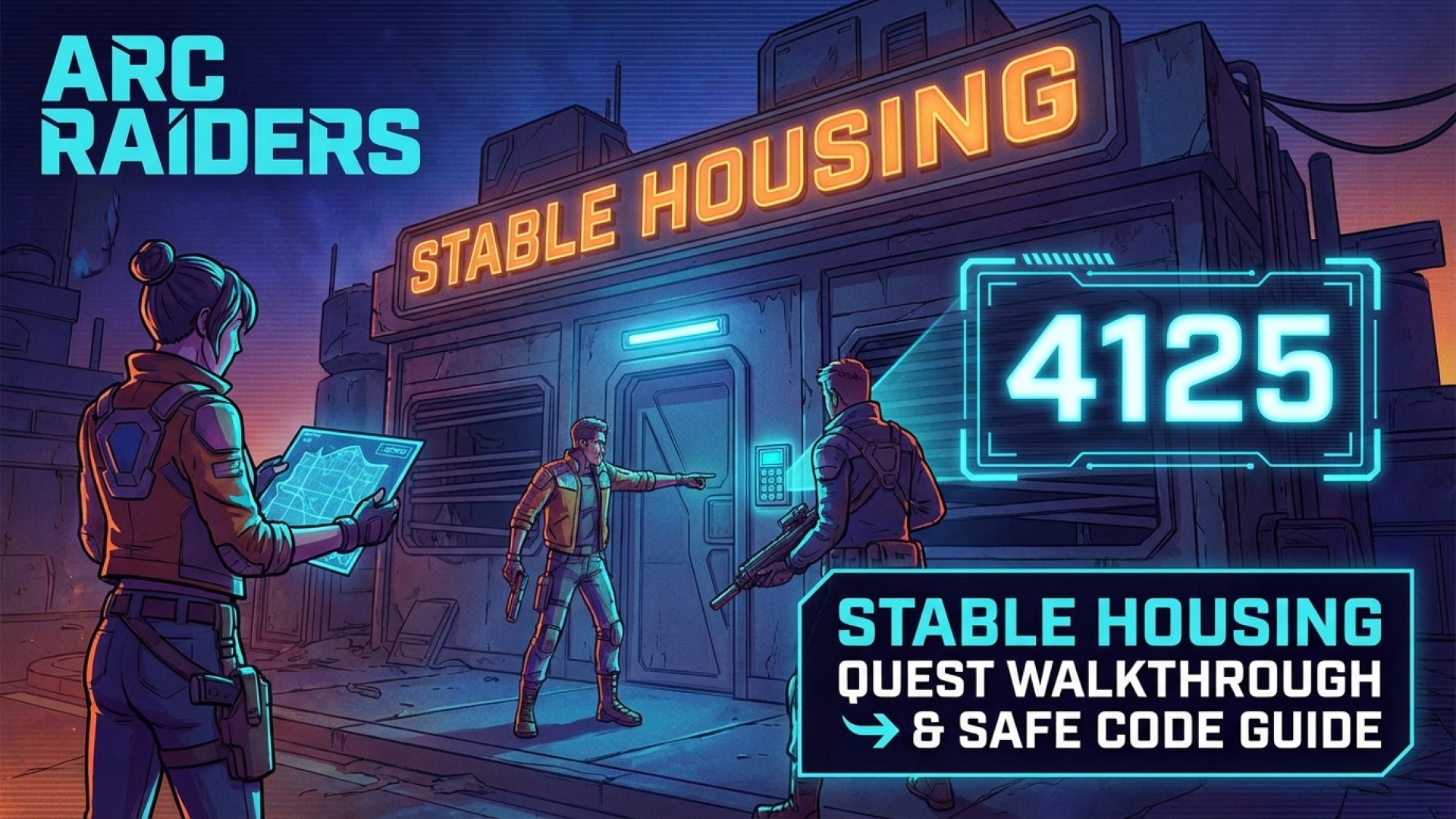 Arc Raiders: Stable Housing Quest Walkthrough and Safe Code Guide