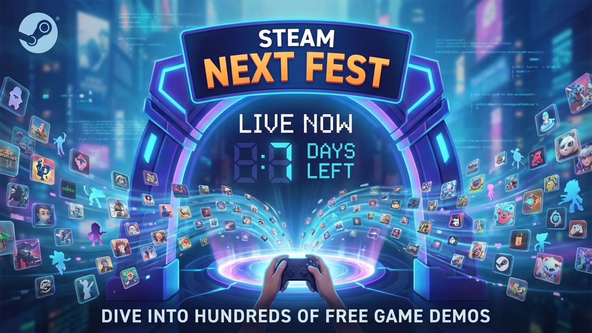 Steam Next Fest is Live: Dive Into Hundreds of Free Game Demos for 7 Days