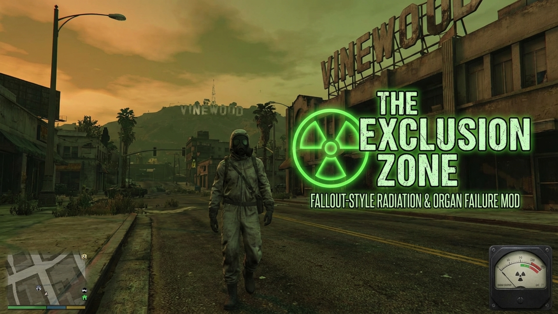 GTA 5’s ‘The Exclusion Zone’ Mod Inflicts Fallout-Style Radiation and Organ Failure on Los Santos