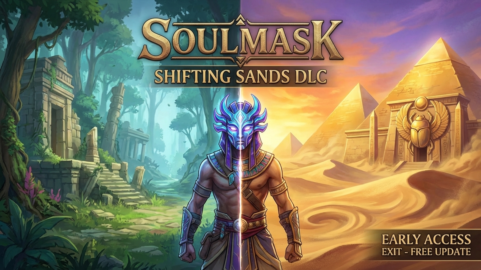 Soulmask Exits Early Access with Free Egypt-Themed ‘Shifting Sands’ DLC