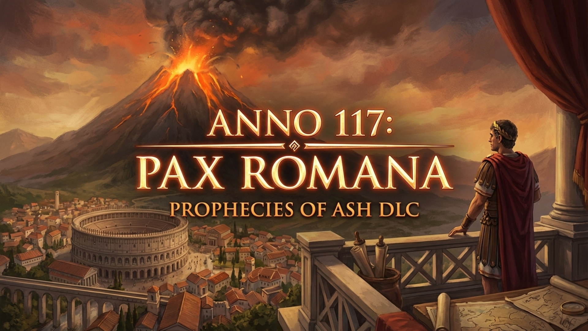 Anno 117: Pax Romana’s First DLC, Prophecies of Ash, Unleashes Volcanic Challenges