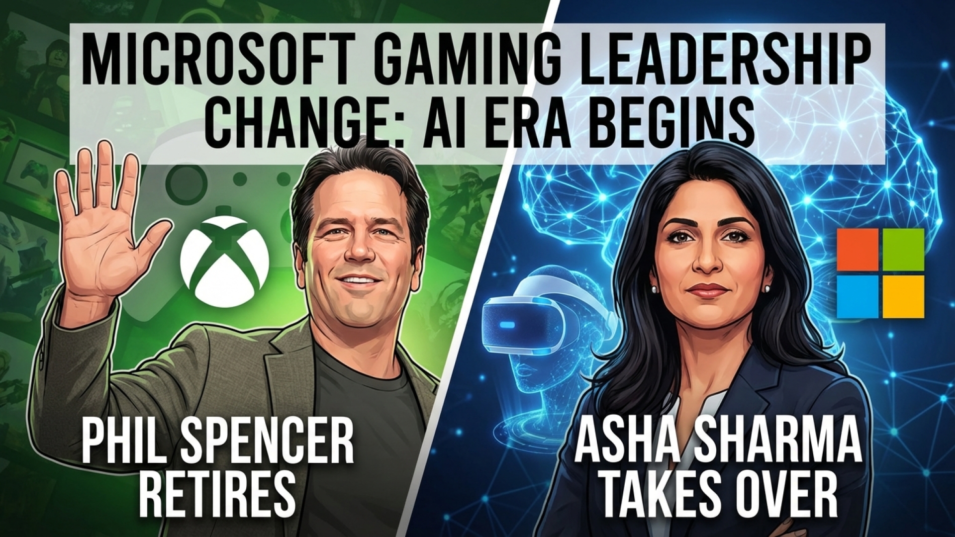 Phil Spencer Retires as Xbox Head; AI Executive Asha Sharma Takes Over Microsoft Gaming