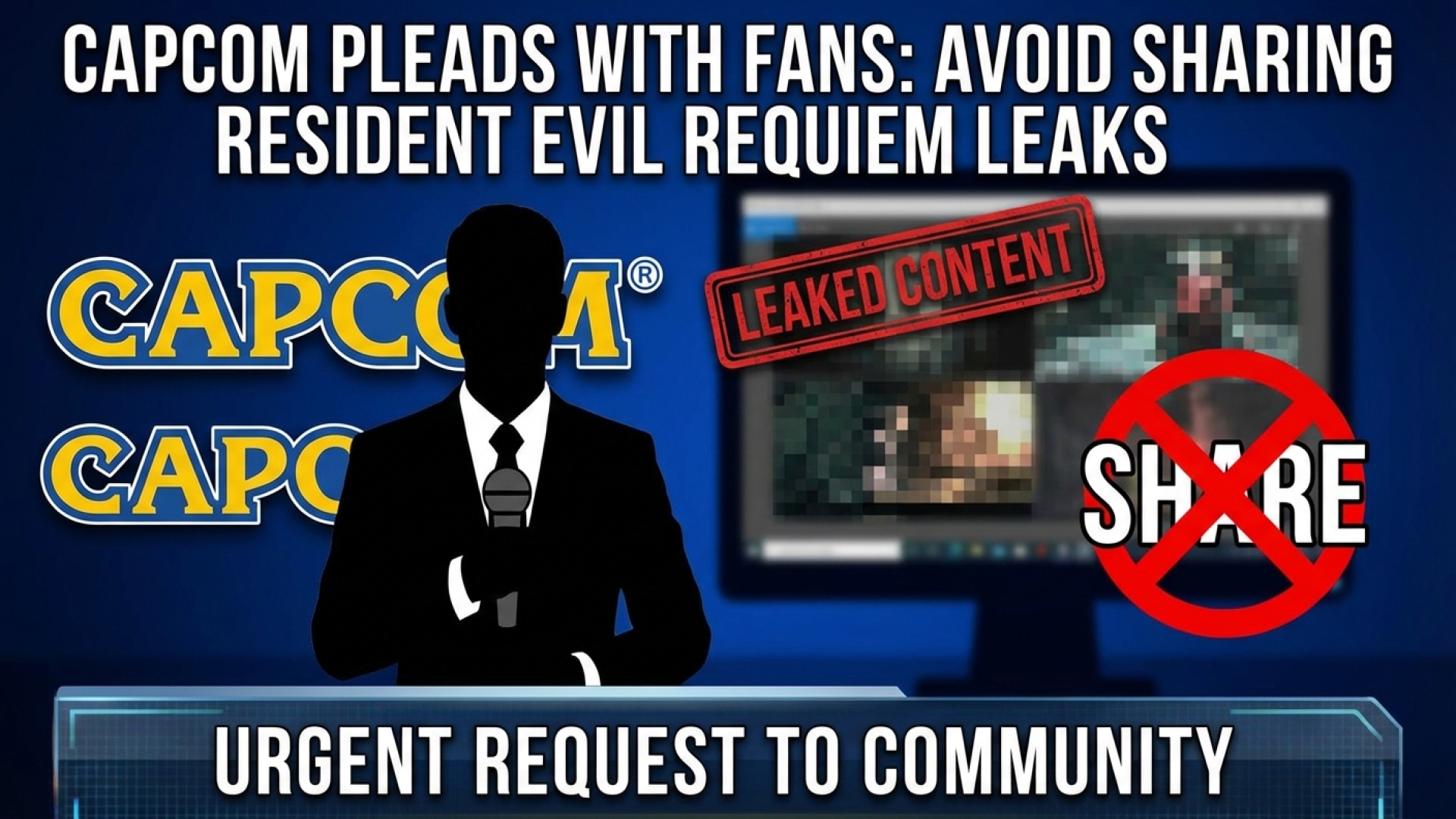 Capcom Pleads with Fans to Avoid Sharing Resident Evil Requiem Leaks