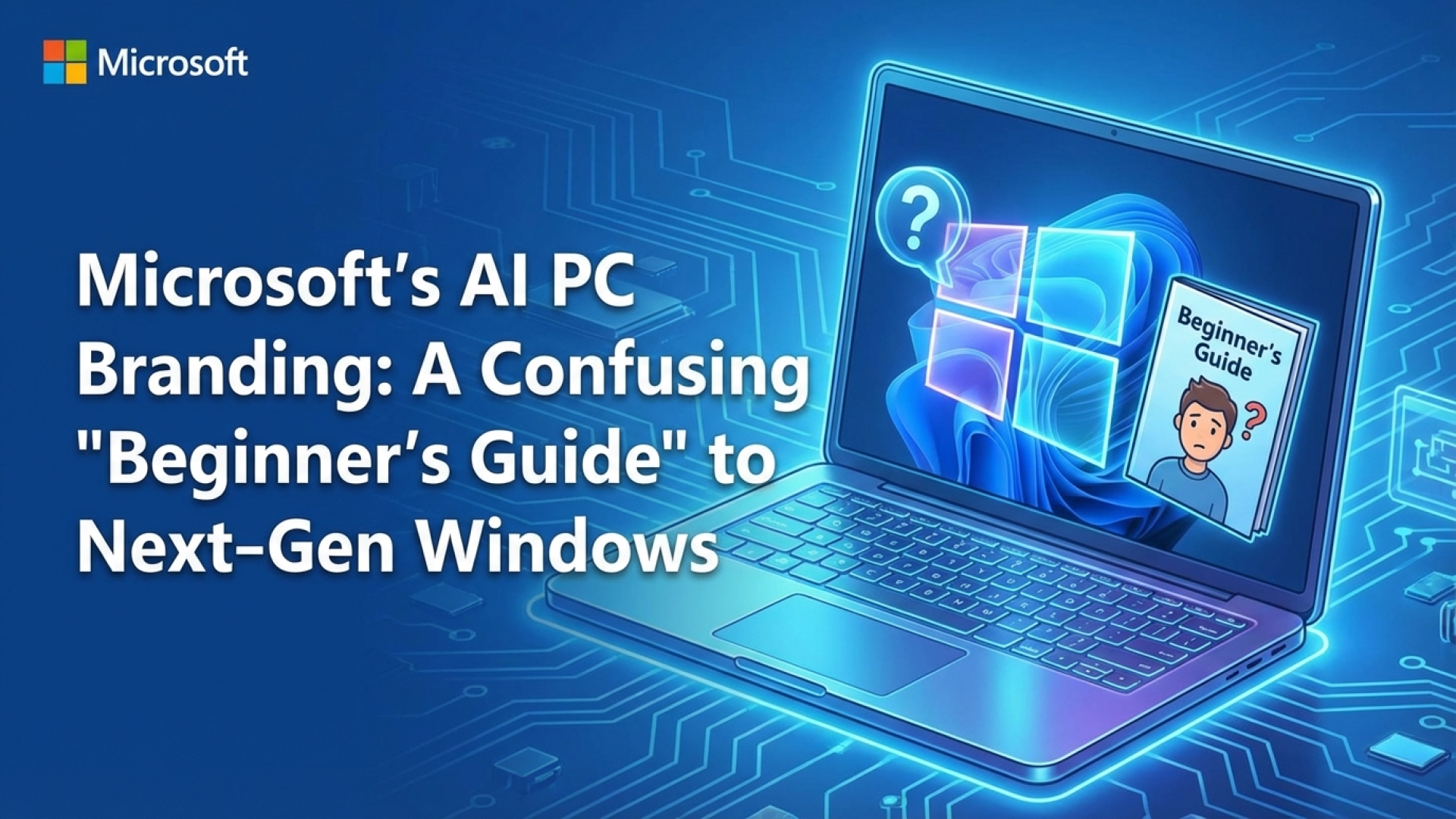 Microsoft’s AI PC Branding: A Confusing ‘Beginner’s Guide’ to Next-Gen Windows