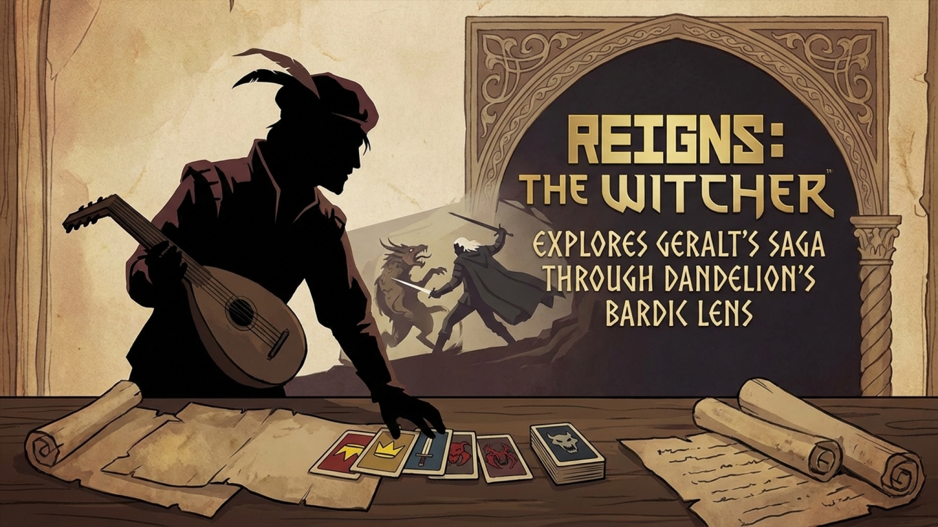 Reigns: The Witcher Explores Geralt’s Saga Through Dandelion’s Bardic Lens