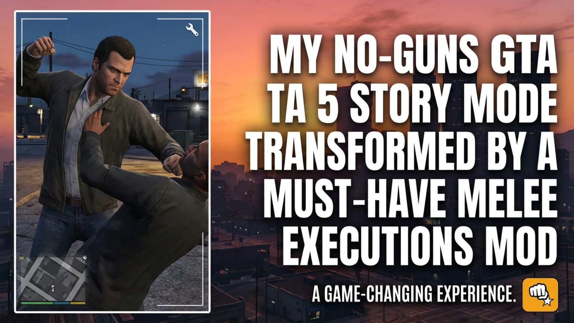 My No-Guns GTA 5 Story Mode Transformed by a Must-Have Melee Executions Mod