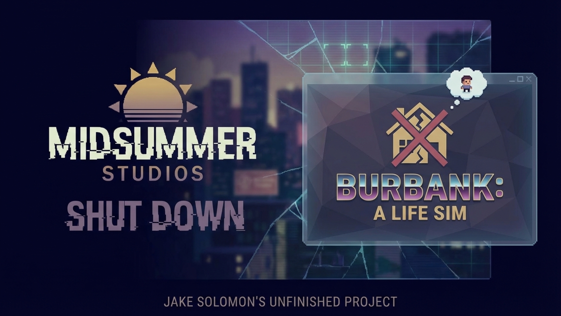 XCOM Designer Jake Solomon’s Midsummer Studios Shuts Down, Unveils Canceled Life Sim ‘Burbank’