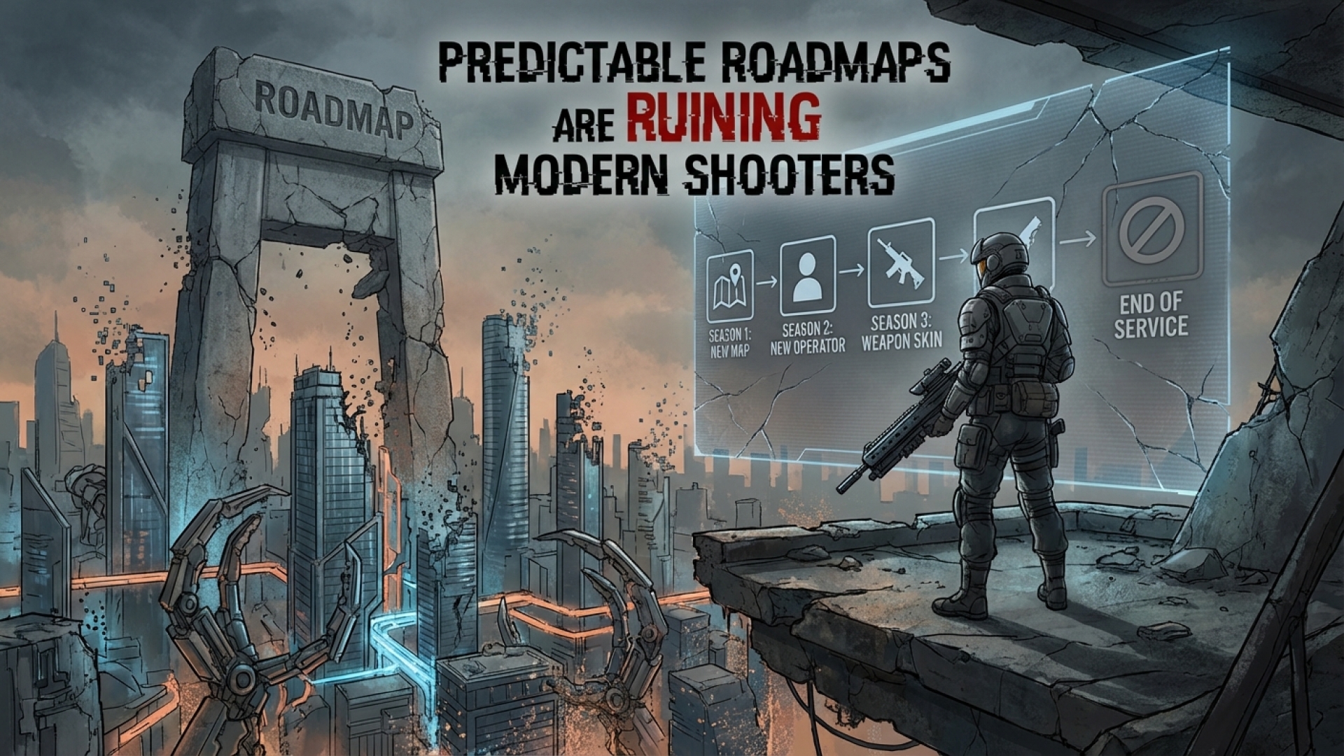 Why Predictable Roadmaps Are Ruining Modern Shooters