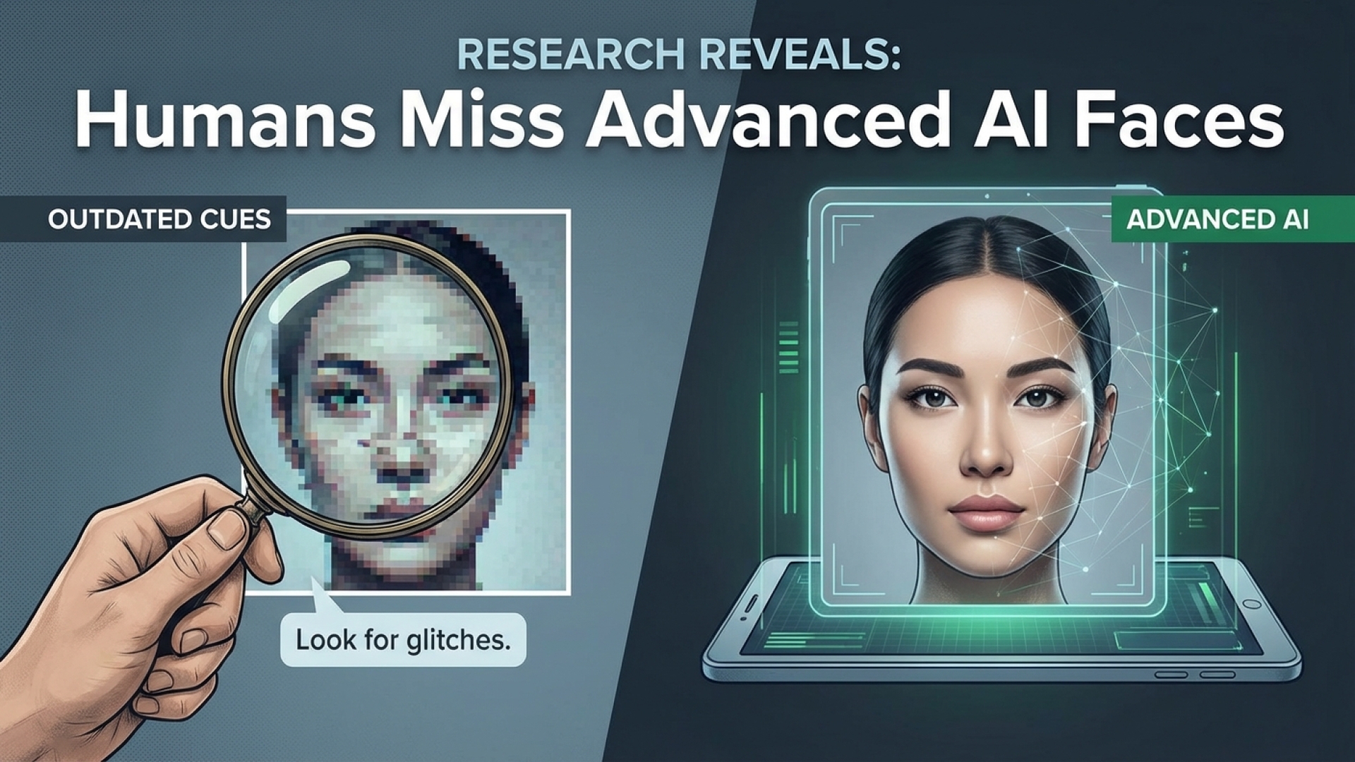 Research Reveals Humans Rely on Outdated Cues to Identify Advanced AI-Generated Faces