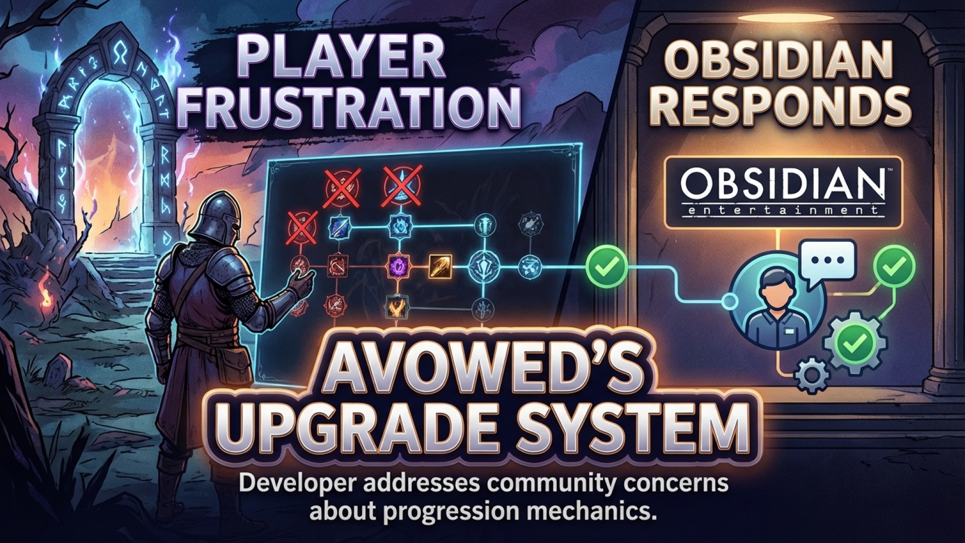 Obsidian Responds to Player Frustration Over Avowed’s Upgrade System
