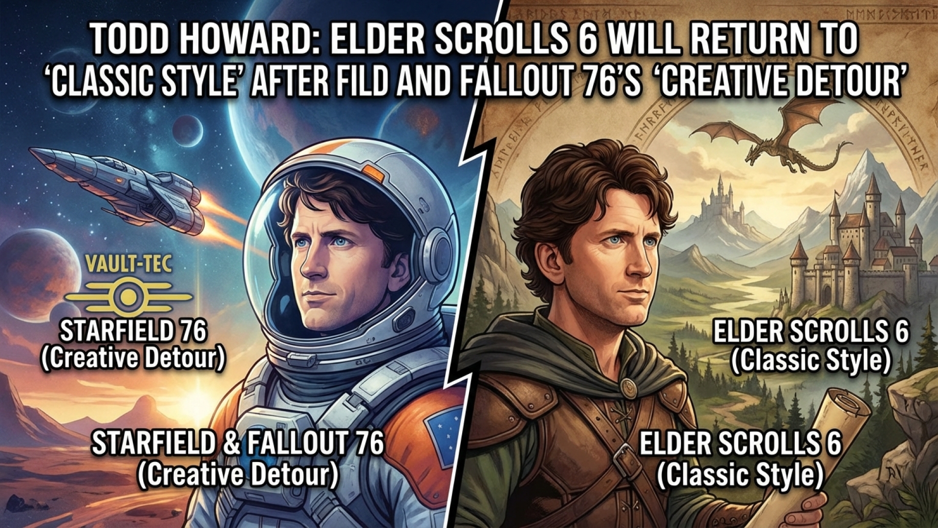 Todd Howard: Elder Scrolls 6 Will Return to ‘Classic Style’ After Starfield and Fallout 76’s ‘Creative Detour’