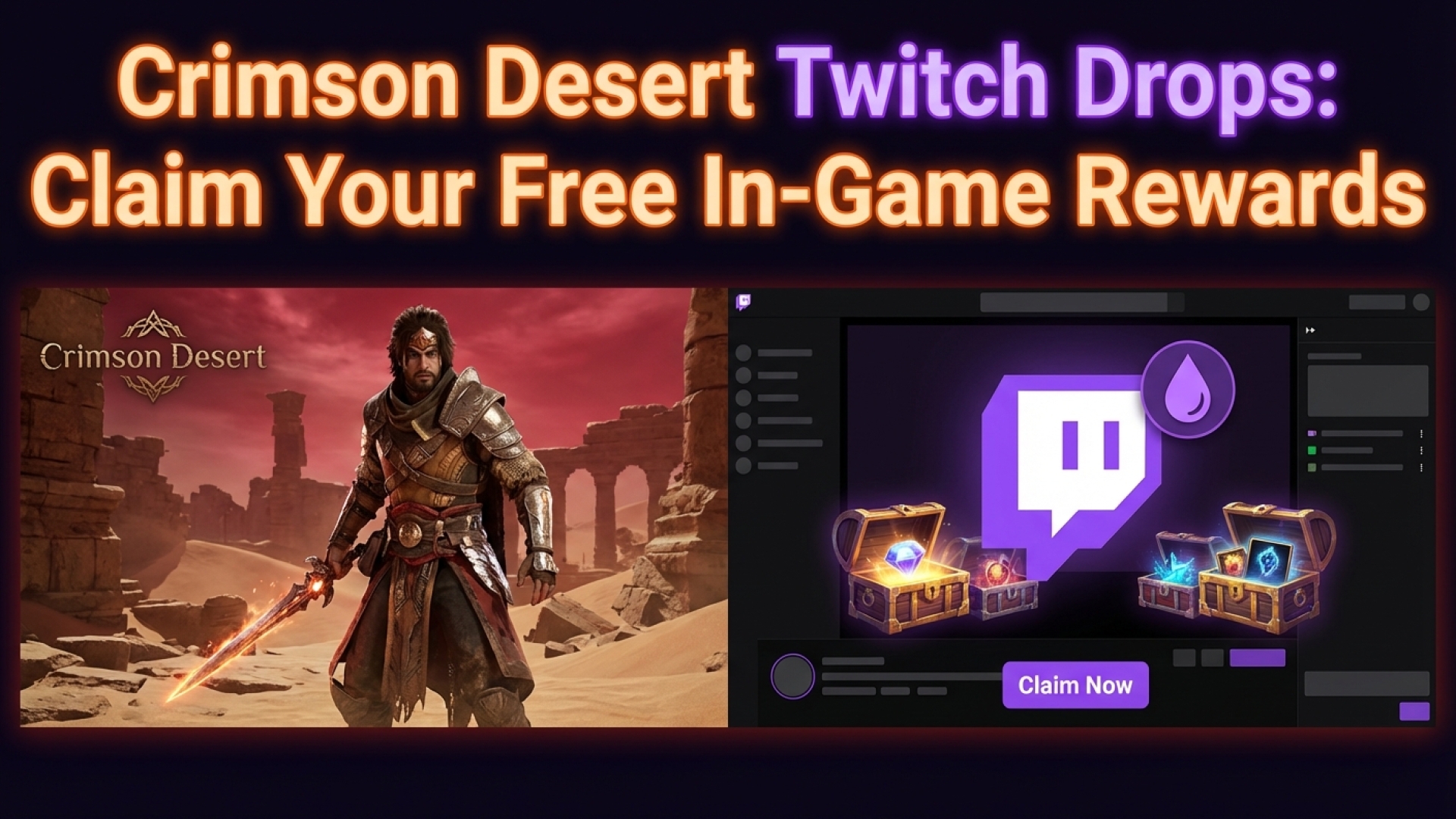 Crimson Desert Twitch Drops: Claim Your Free In-Game Rewards