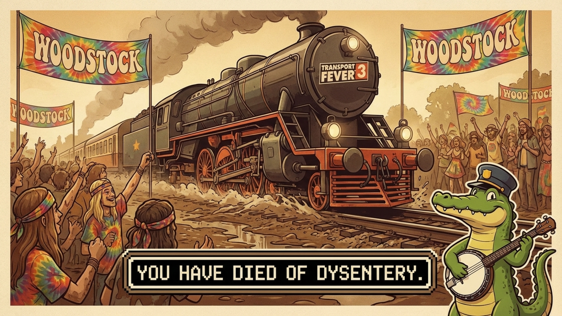 Alligators, Woodstock, and Dysentery: Our Wild Ride with Transport Fever 3