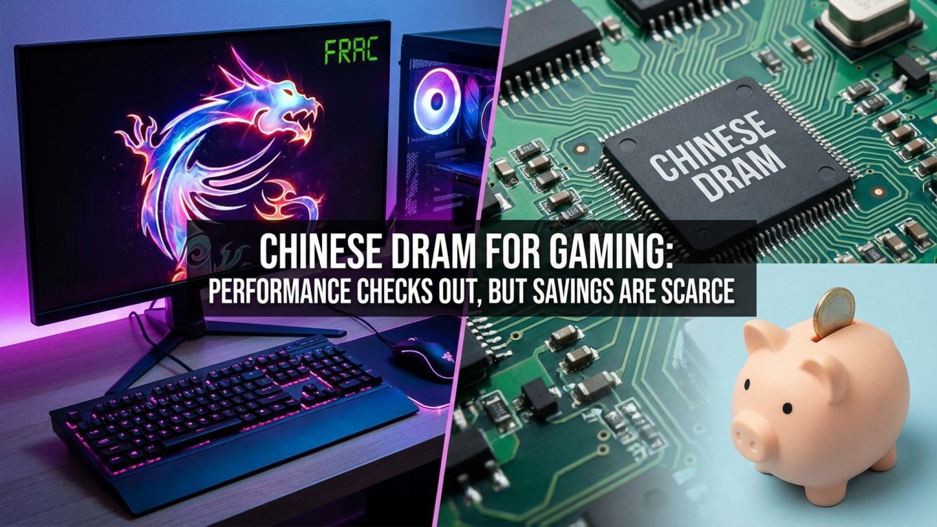 Chinese DRAM for Gaming: Performance Checks Out, But Savings Are Scarce