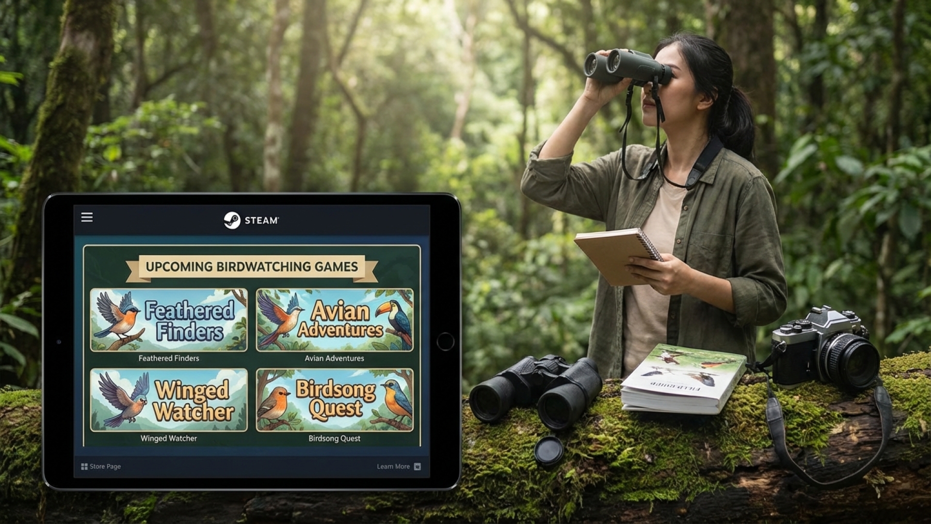 Track These 4 Upcoming Birdwatching Games on Steam