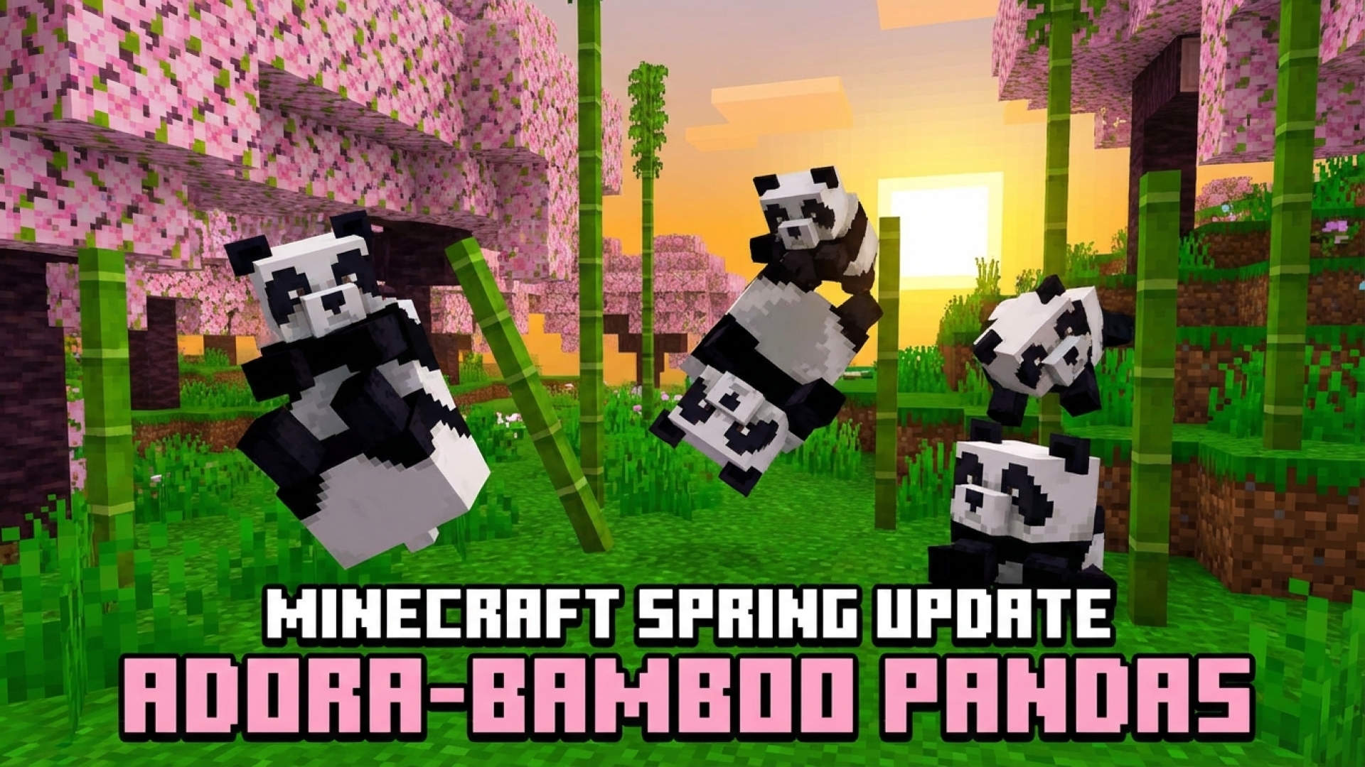 Minecraft’s Final Baby Mobs Revealed for Spring Update, Featuring Adorable Pandas