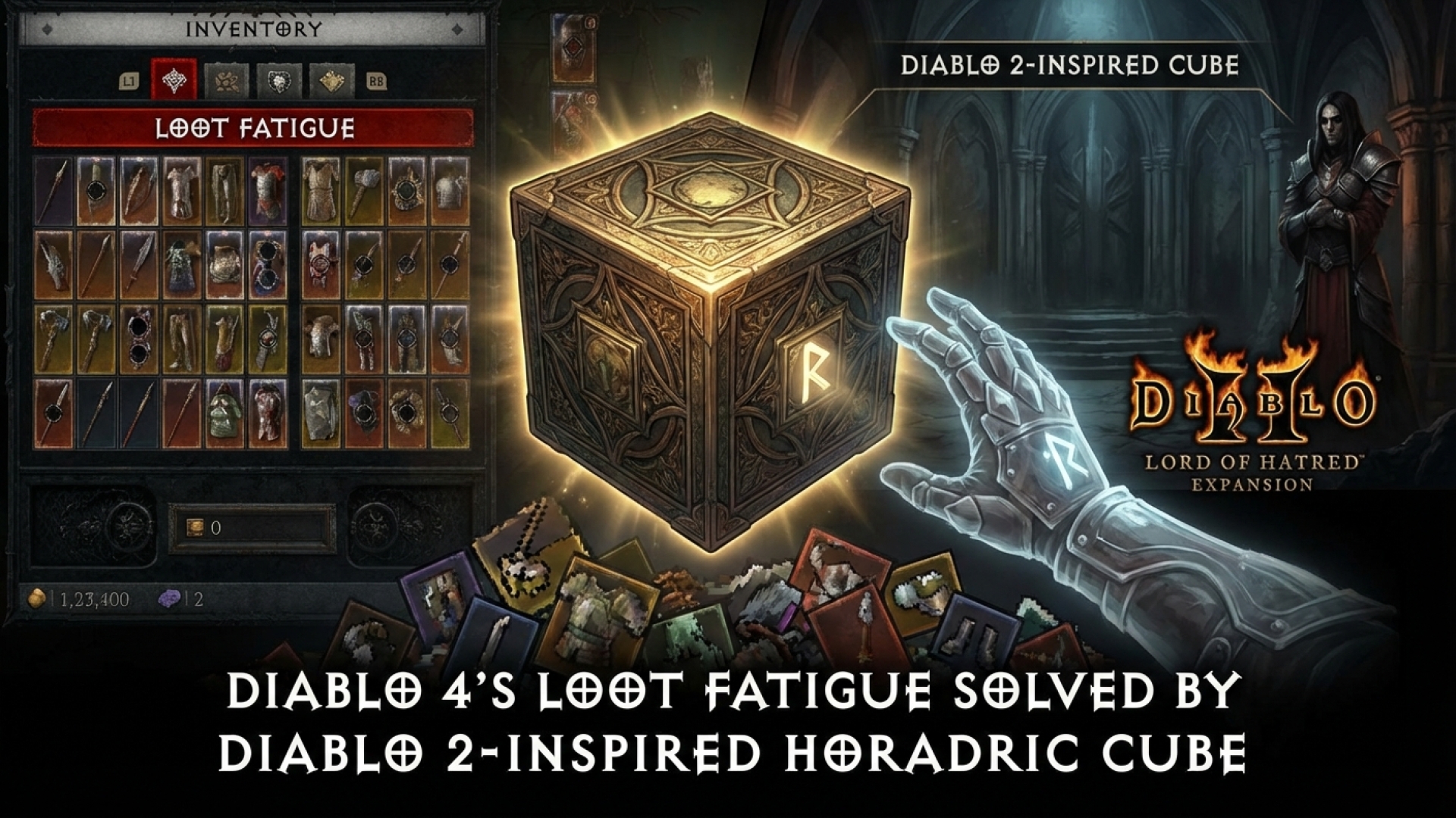Diablo 4’s Loot Fatigue Solved by Diablo 2-Inspired Horadric Cube in Lord of Hatred Expansion