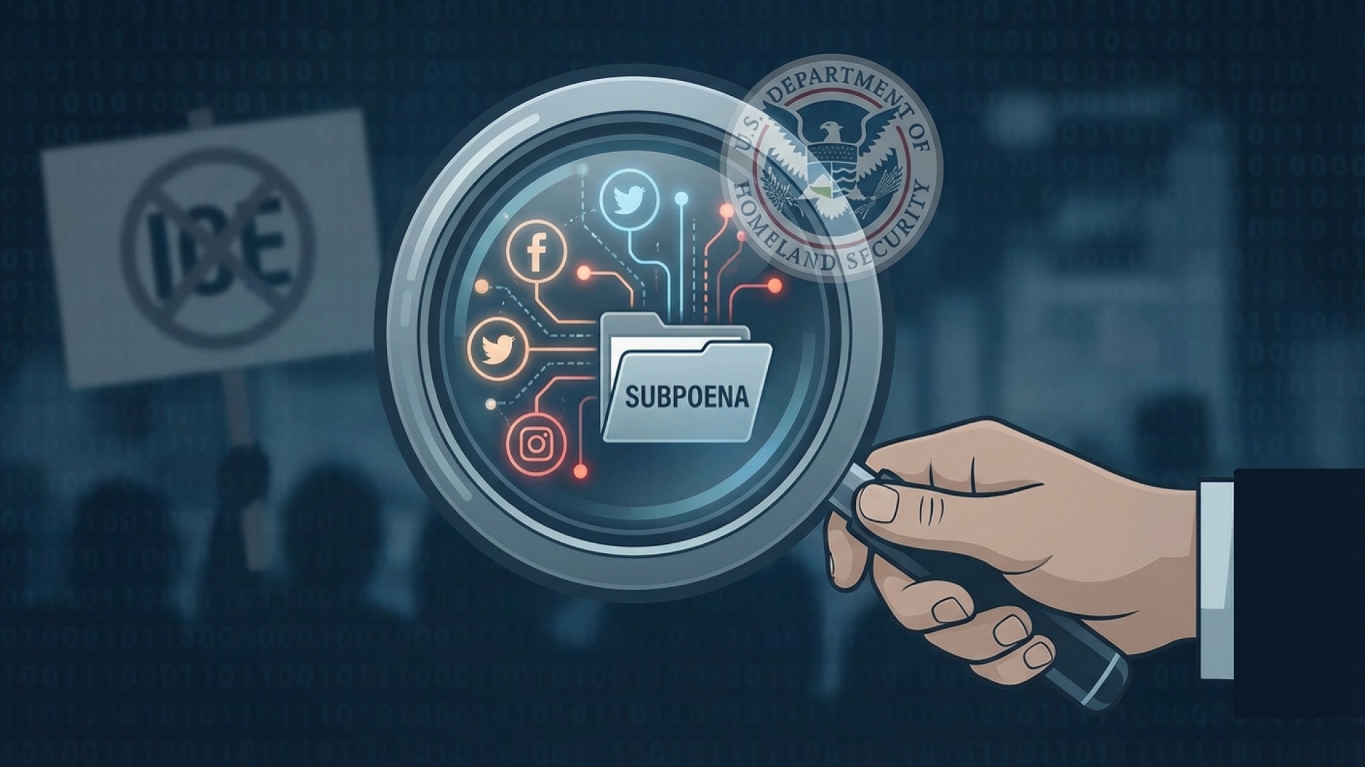 DHS Reportedly Subpoenas User Data of ICE Critics from Major Social Platforms; Some Comply