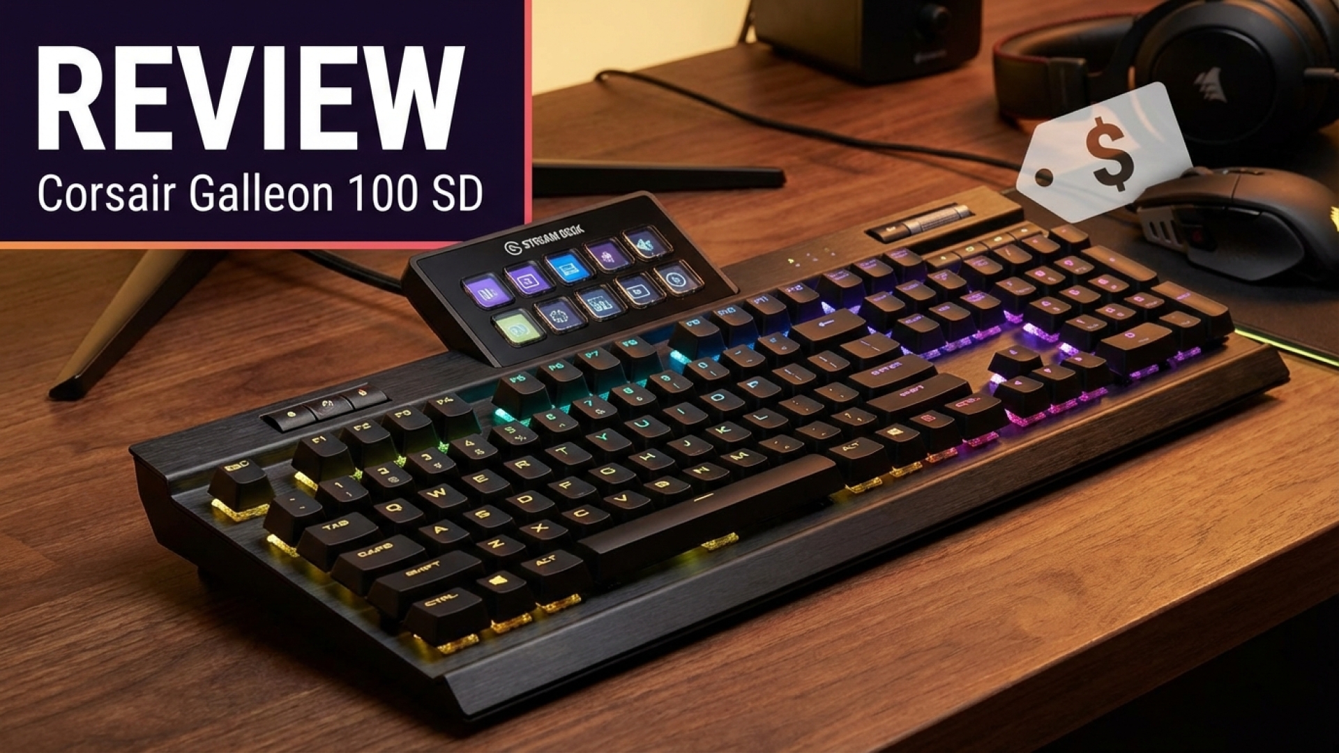 Corsair Galleon 100 SD Review: A Niche, Pricey Mechanical Keyboard with Integrated Stream Deck