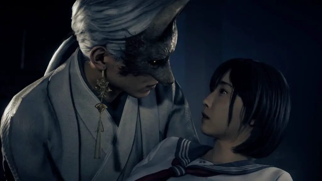 The mysterious fox man.