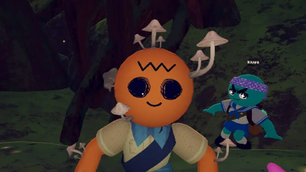 A zombie in Peak's new Roots biome