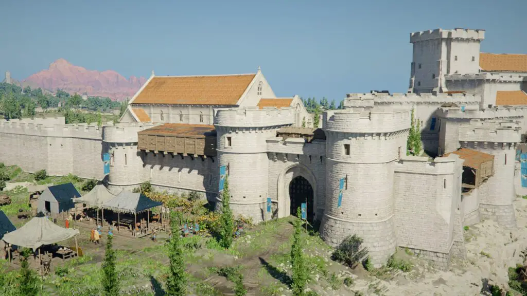 Crimson Desert Hernand Castle Entrance